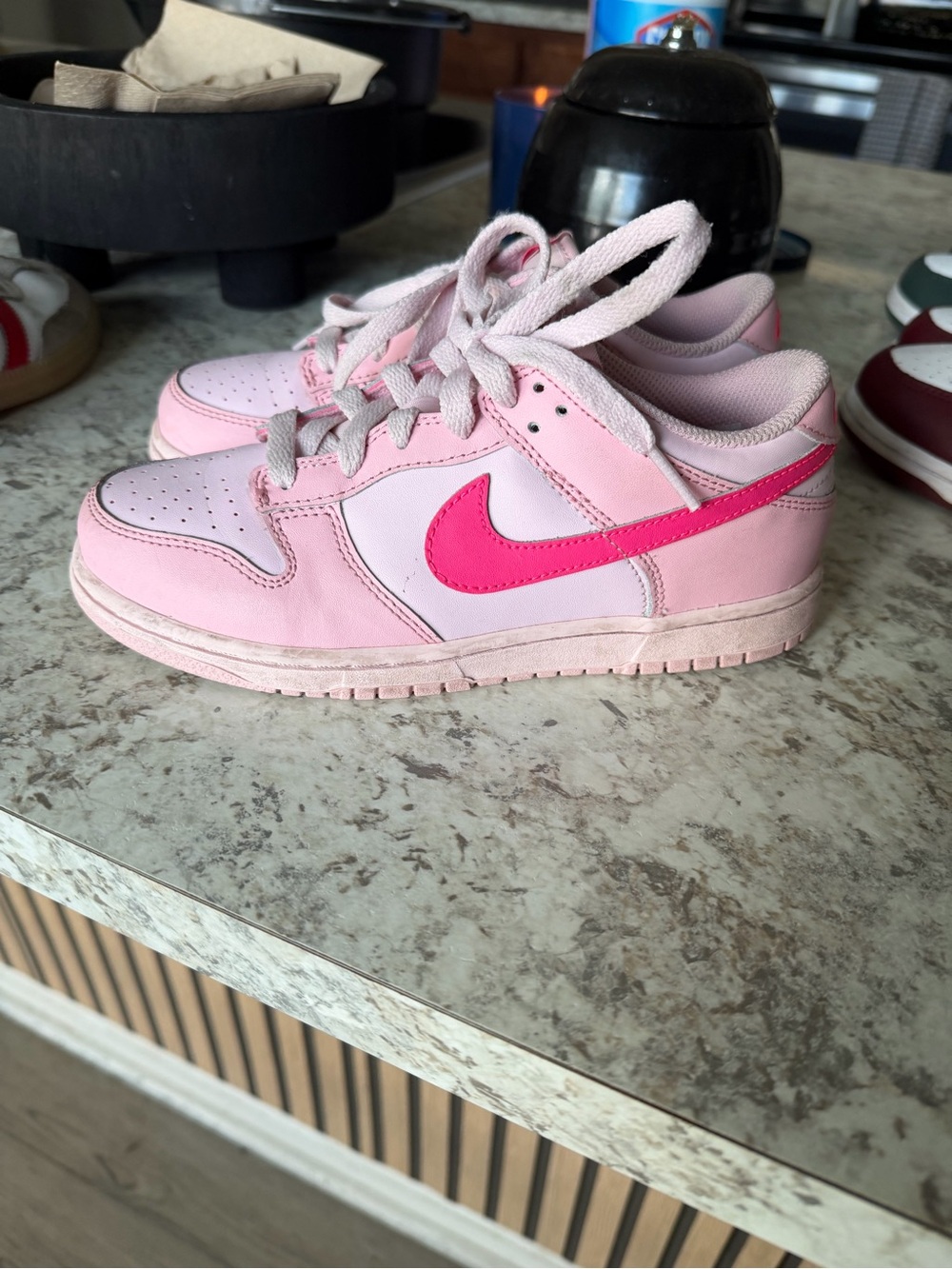 Nike Pink Low-Top dunks
